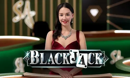 Live Casino Dealer at a table.